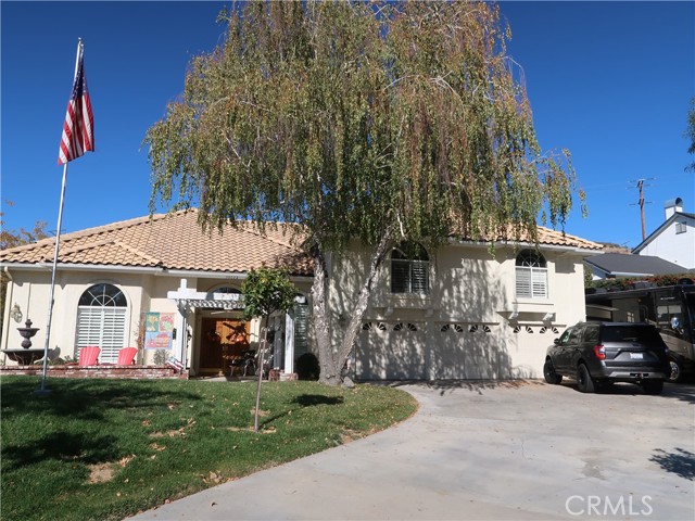 36622 Parkview Terrace Yucaipa, California Beautiful LOCATION on This Wildwood Canyon home with 3670 sq. ft. on a flat, all usable 31,000 sq. ft. Lot with 3 car garage and 75 ft. of RV parking. Intrinsic, "Park-like" rear yard with gardens, fruit trees, patios, and views where Peace and Tranquility abound. Large covered patio overlooks rear grounds with New portable Spa--"that stays".. Interior of home features Plantation shutters, new flooring, formal entry, 4 bedrooms+bonus room, All New, Fully Updated on all 3 baths. Huge Master bath is All New with custom cabinets, tile flooring, Huge walk-in shower with his and hers area and views of surrounding hills. Master bedroom with retreat and deck overlooking view of rear Park-like rear grounds and surrounding hills.! Large Family Kitchen Features New Stainless-steel appliances with Wine Frig, Beautiful Cherrywood cabinets, large Butlers "walk-in Butler's Pantry", Center Island, breakfast bar, and a separate nook with views of rear grounds and a view from every window in the kitchen.! Formal Living room, Dining room and large family room on this flowing floor plan to enjoy. Dining room features area for large Hutch. Huge Rear yard also includes dog park, 2-sheds, fruit trees, beautiful Brick work, new cement work, patios, gardens and views. The HVAC system is newer and a dual system. There is an abundance of storage both up and downstairs and in the garage. 2 of 3 Large walk-in closets in Master bedroom are added sq. ft. of 340 sq. ft. and may not be included on public records in total sq. ft. of home. Parking includes a 3-car Garage, 75' of RV parking and an extensive driveway for extra parking. This home has so many extras that you must see it to appreciate the home and this Beautiful Wildwood Canyon neighborhood. Living in East Yucaipa is Paradise.!
