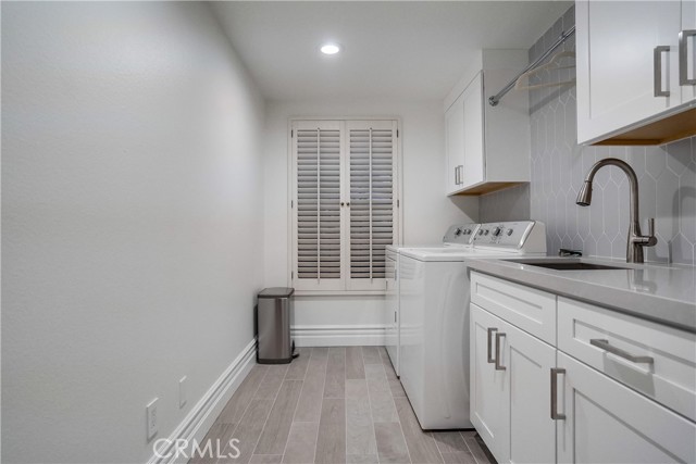 Laundry room on second floor