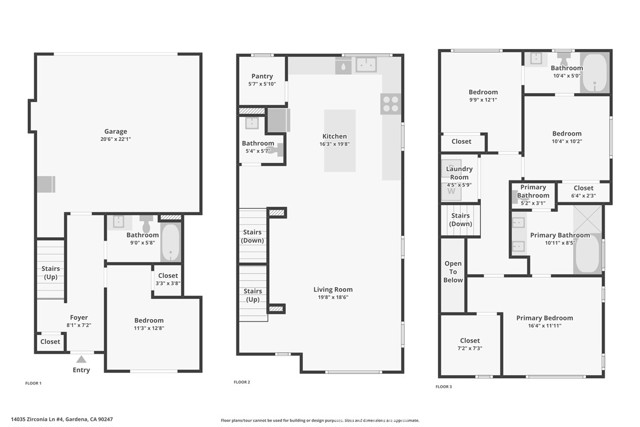 Detail Gallery Image 35 of 35 For 14035 Zirconia Ln #4,  Gardena,  CA 90247 - 4 Beds | 3/1 Baths