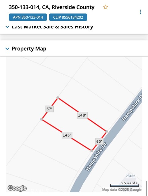 Detail Gallery Image 2 of 2 For 0 Hampshire Dr, Menifee,  CA 92587 - – Beds | – Baths