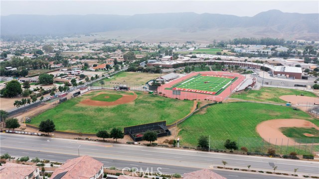 High school with well known football team