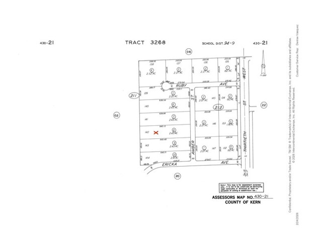 Detail Gallery Image 2 of 2 For 142 Amber St, Mojave,  CA 93501 - – Beds | – Baths