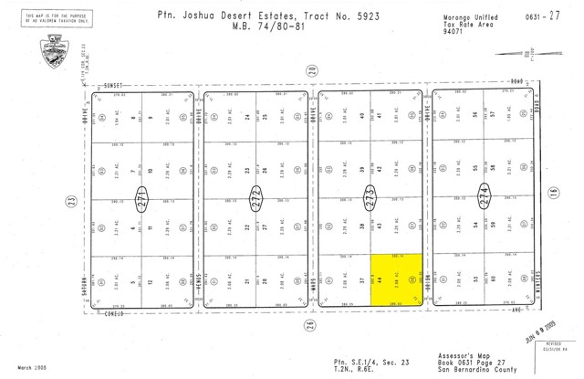 Detail Gallery Image 5 of 5 For 61530 Orion Dr, Joshua Tree,  CA 92252 - – Beds | – Baths