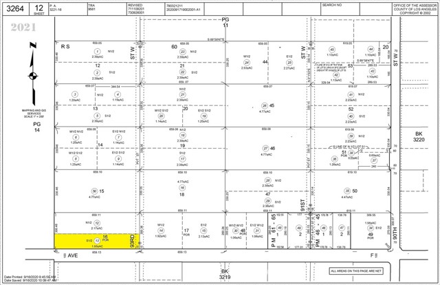 Detail Gallery Image 2 of 3 For 9300 W Avenue F, Lancaster,  CA 93536 - – Beds | – Baths