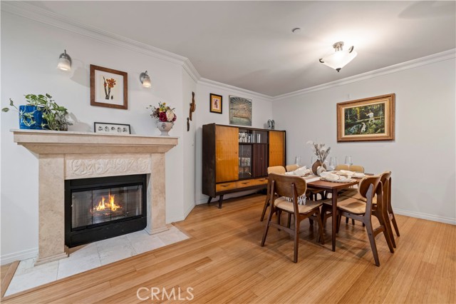Romote operated gas fireplace