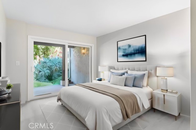 Virtually Staged 3rd bedroom