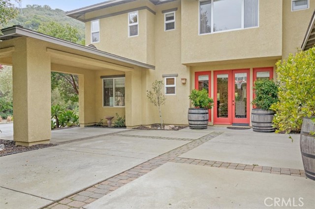 Driveway Outside Dining Room