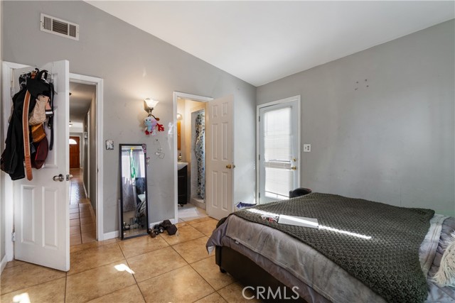 Bedroom with ensuite bathroom