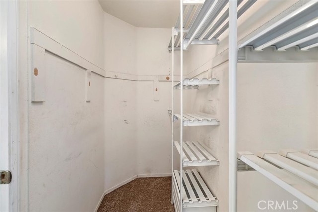 Main bedroom walk in closet