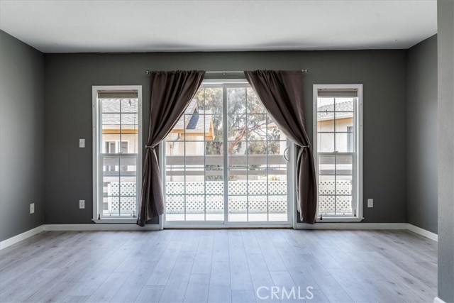 Living room on to private deck