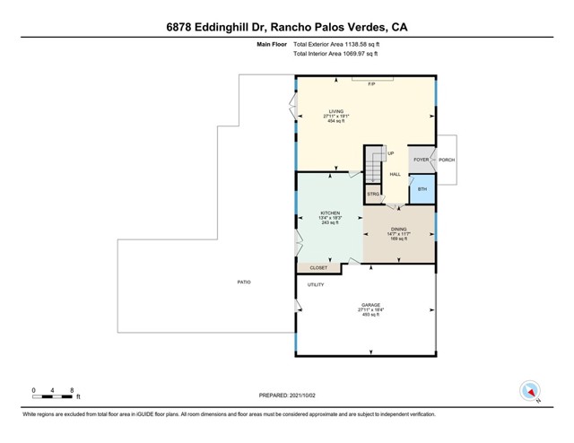 6878 Eddinghill Drive, Rancho Palos Verdes, California 90275, 5 Bedrooms Bedrooms, ,2 BathroomsBathrooms,Residential,Sold,Eddinghill,PV21219113