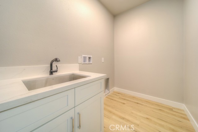 Laundry room with sink!
