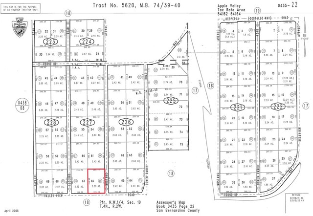 Detail Gallery Image 2 of 3 For 0 Valley View Rd, Apple Valley,  CA 92308 - – Beds | – Baths