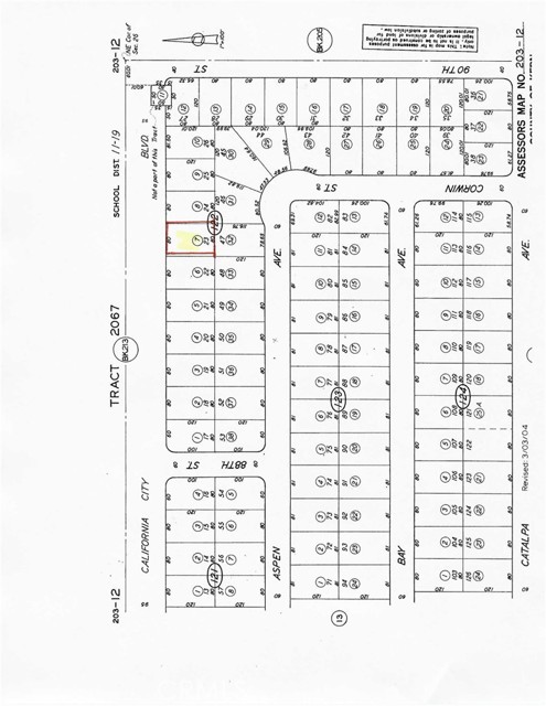 0 California City Boulevard, California City, California 93505, ,Land,For Sale,0 California City Boulevard,CRCV22260322