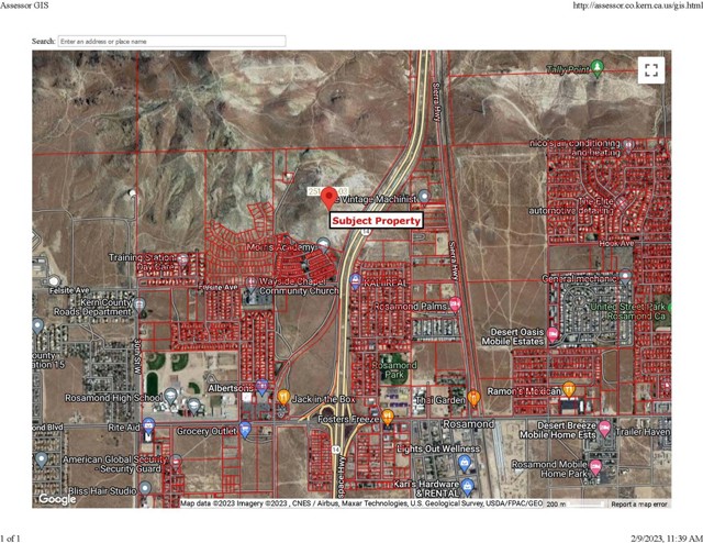  Land for Sale in Rosamond, California