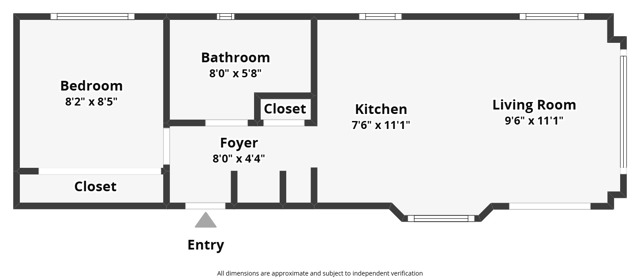 Floor plan - estimated SF