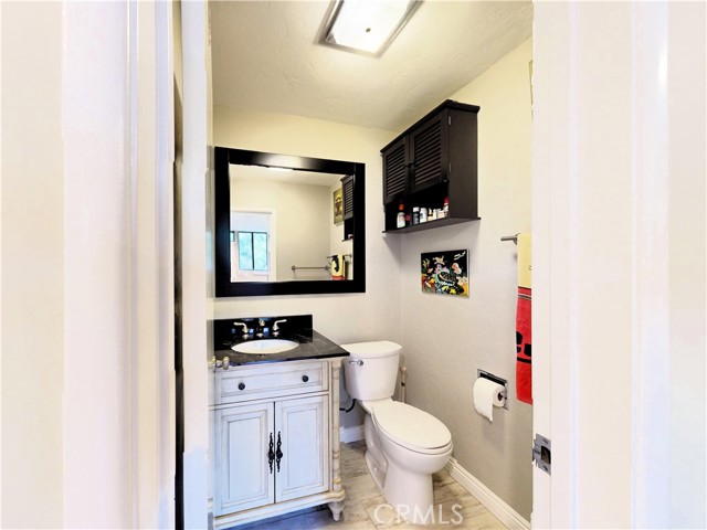 Powder Room in lower bedroom 3