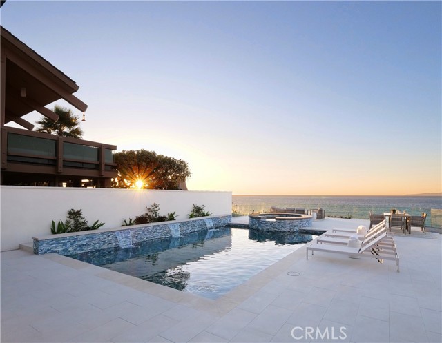 POOL VIEW SUNSET