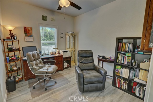 GUEST BEDROOM, CURRENTLY BEING USED AS AN OFFICE