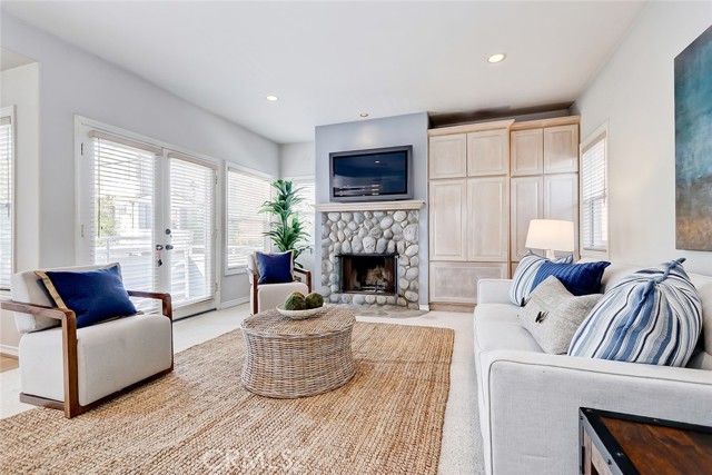French door in family room