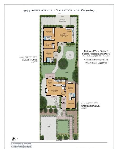 Detail Gallery Image 40 of 40 For 4935 Agnes Ave, Valley Village,  CA 91607 - 5 Beds | 3 Baths