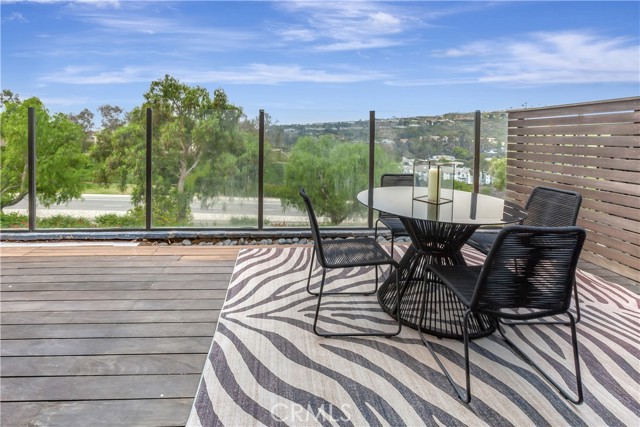 Beautiful light and bright patio with never ending views!