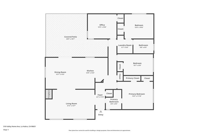 Detail Gallery Image 29 of 29 For 510 Valley Home Avenue, La Habra,  CA 90631 - 4 Beds | 2 Baths