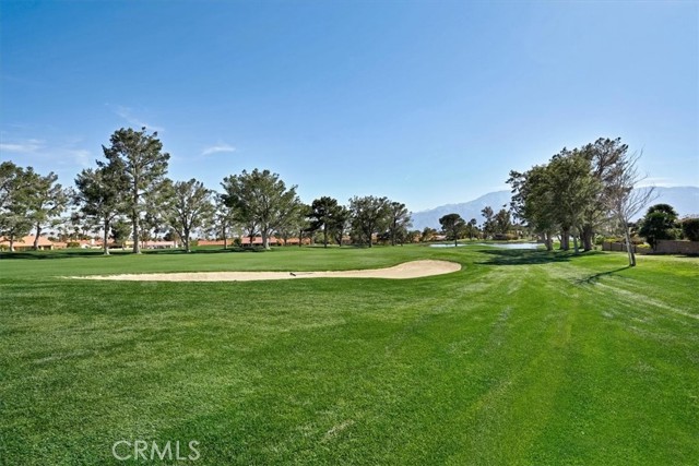 Hole 9.As Seen From The Back Patio and Family Room.