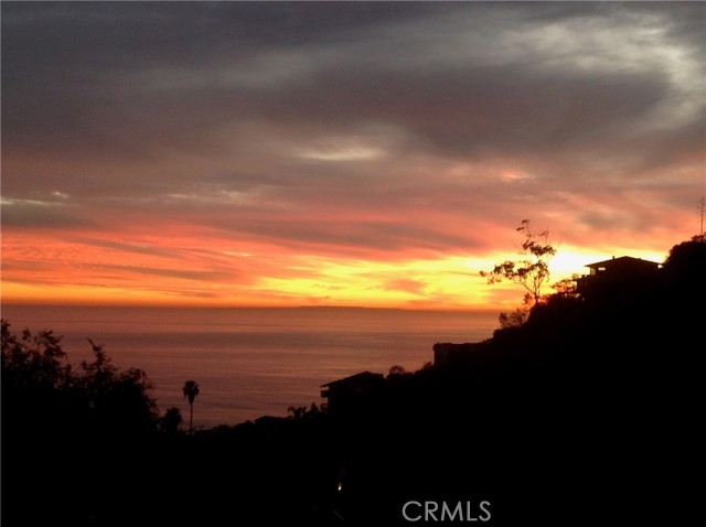 View of Sunset Skies from the living room