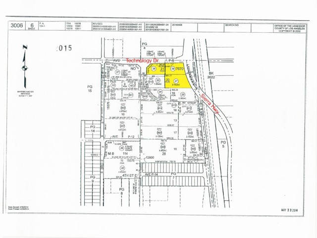 0 SW Corner of Sierra Hwy / P8 (Technology Dr.) Av, Palmdale, California 93550, ,Land,For Sale,0 SW Corner of Sierra Hwy / P8 (Technology Dr.) Av,CRSR23158098