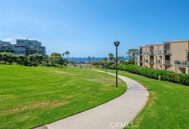 Walking path to the beach