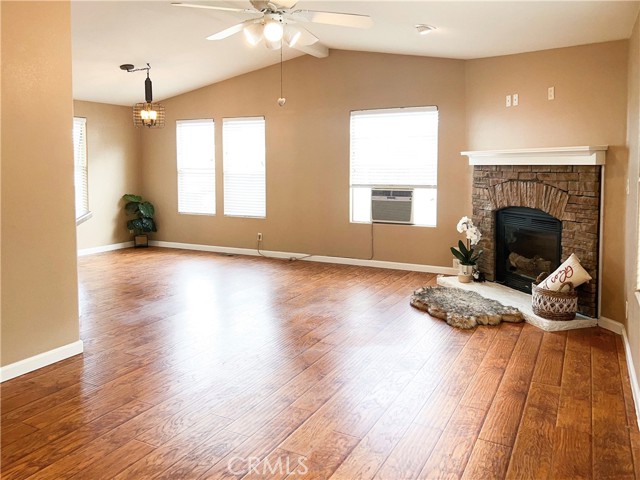 LIVING ROOM WITH FIREPLACE