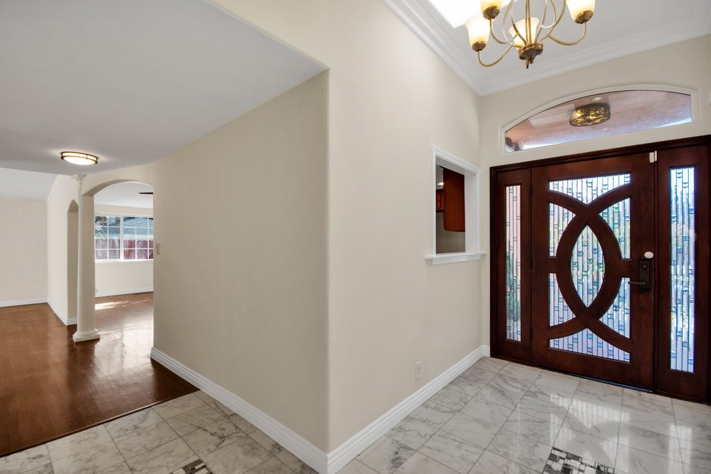 Entry Marble Hallway