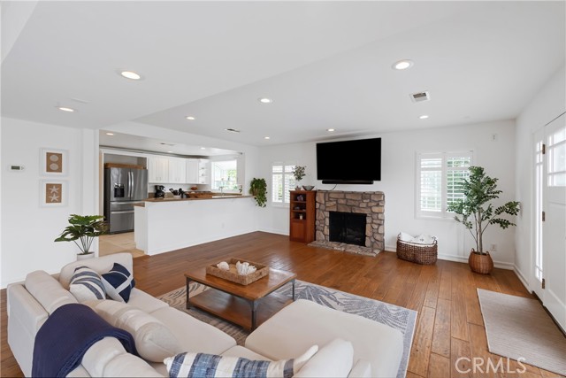 Great room in  the main house