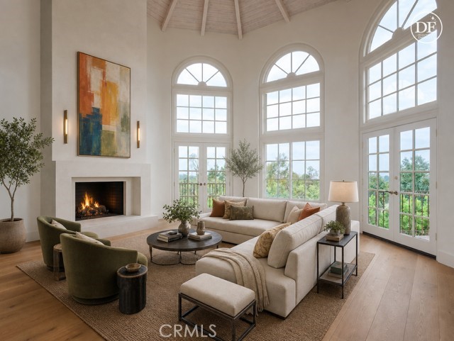 Living Room Virtually Enhanced