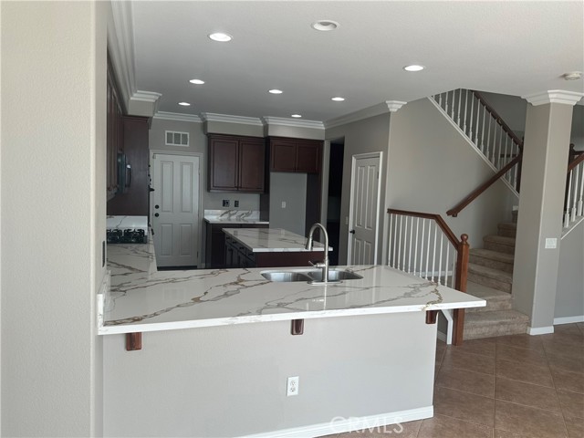 Breakfast bar kitchen