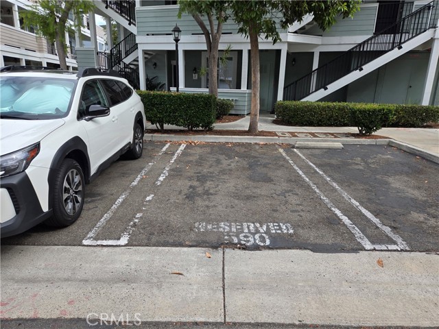 Another assigned parking 
right in front of unit.