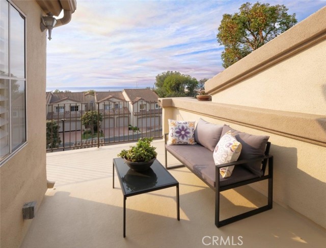 Balcony outside the Living & Dining Room