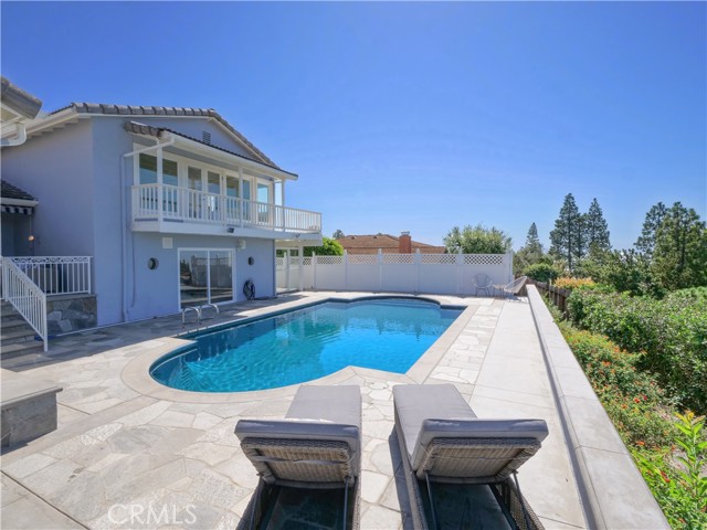 Backyard Pool Area