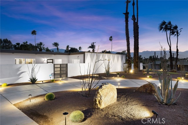 79297 Eisenhower Way Indio, California One of the most spectacular homes inside of Bermuda Dunes County Club is now available! Nothing was left untouched while remastering this true Mid-Century Modern. Similar to a brand new home that hasn't been lived in, this property is a show-stopping, turn-key beauty. The craftsmanship and materials used are of the highest quality and desirability. This property can become an income producing multifamily asset with the attached studio rental having a full kitchen, private laundry and parking. All professionally designed furniture, dcor and artwork is included with the purchase price. Over $20,000 of included furnishings provide 2 perfectly designed homes from day one. Situated on a massive elevated corner-lot and cul-de-sac, attached studio rental, true indoor-outdoor living, 12 bi-fold doors, sprawling views, famous golf course in the community, 35 long backyard putting green, 6x5 kitchen island with quartzite countertops, gigantic great room, fire pit, frameless shower doors, pebble-tech pool, 72 electric fireplace and the list goes on. All 3 bathrooms have had remarkable remodels. Tremendous capital improvements were completed including a new roof, new concrete in front and back, new electrical, new plumbing, new interior and exterior doors all to create worry free ownership. Enjoy the excellent growth and pristine grounds Bermuda Dunes Country Club has to offer. With 24 hour guard-gated entry and $199 monthly HOA, this is the ultimate home base to enjoy the Palm Springs area. This home sits on one of the most elevated lots in the neighborhood. Make this your dream vacation home, a place to raise your family or an income producing multifamily property. Renting both homes can provide upwards of 15k monthly rental revenue. All professional marketing materials are included with the purchase. Please view a professional video of the property here: https://www.aryeo.com/v2/68b219d0-f2a3-4f76-90be-a028afa4a90a/videos/27687 All information to be verified by the buyer.