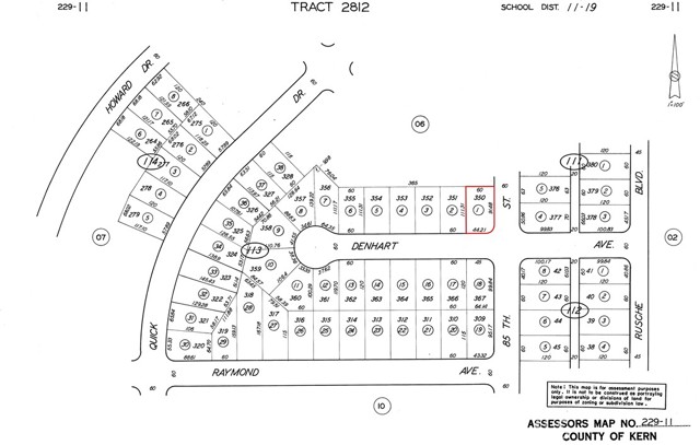 Detail Gallery Image 3 of 3 For 0 Denhart Ave, California City,  CA 93505 - – Beds | – Baths