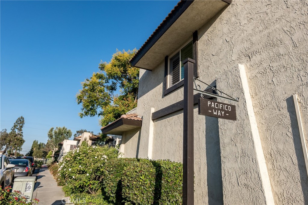 entry to the attached 2 car garage