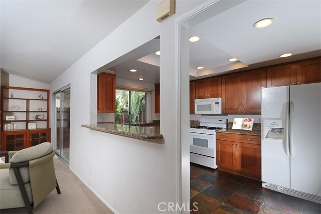 Kitchen entrance from Dining Area