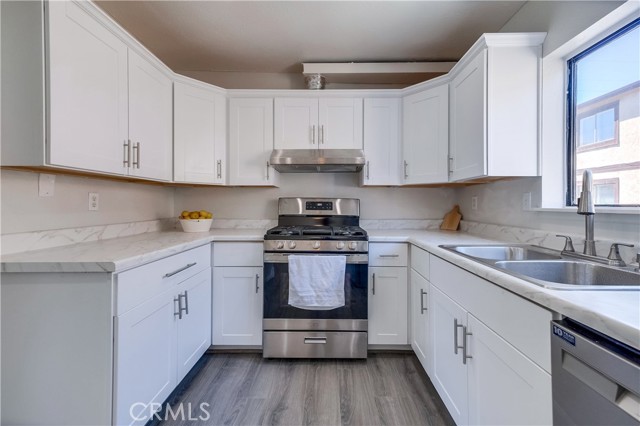 Kitchen with new appliances