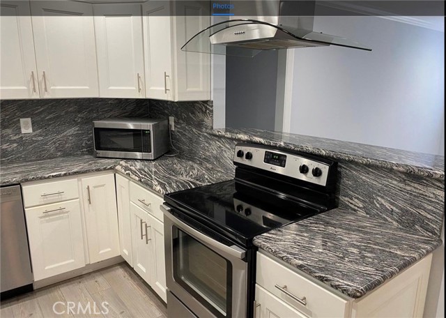 Kitchen of remodeled unit