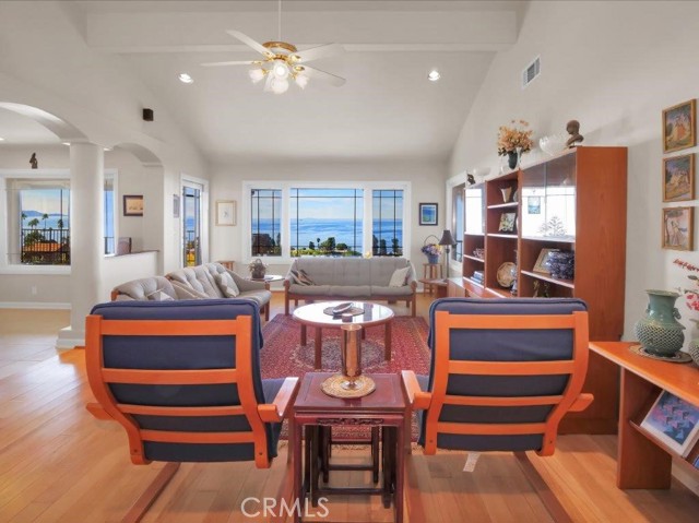 Living Room Looking Out to Views