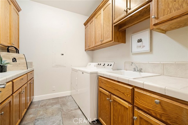 Indoor Laundry room