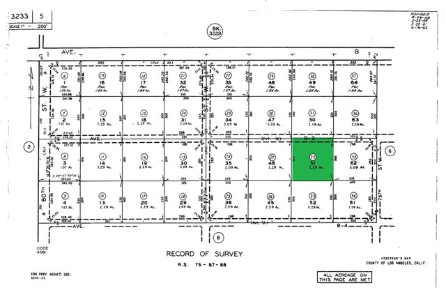 Detail Gallery Image 1 of 1 For 0 Avenue B2 76th West, Lancaster,  CA 93536 - – Beds | – Baths