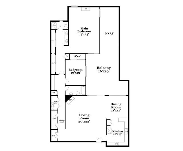 This 1,640 Sq.Ft. Single Level Floorplan is Spacious and Unique. Typically Single Level Units are Much Smaller and those which are of This Size are only found in Multi-Story Units that Have Fragmented Floor Plans