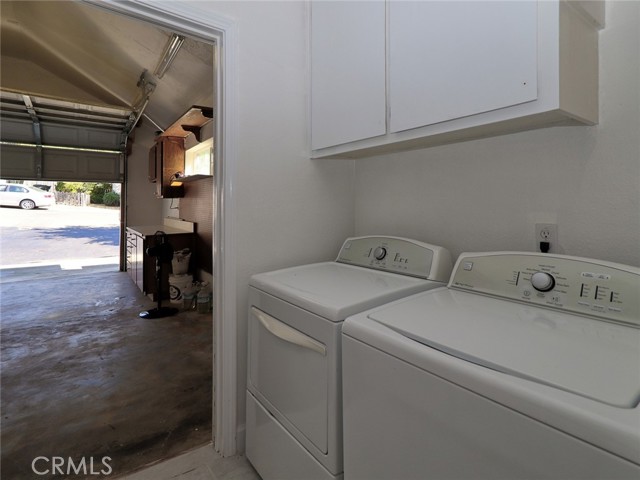 Laundry Room + Entrance to Garge